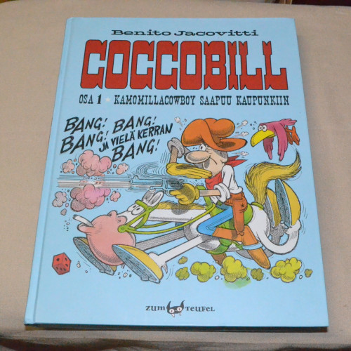 Cocco Bill Osa 1 Kamomillacowboy saapuu kaupunkiin